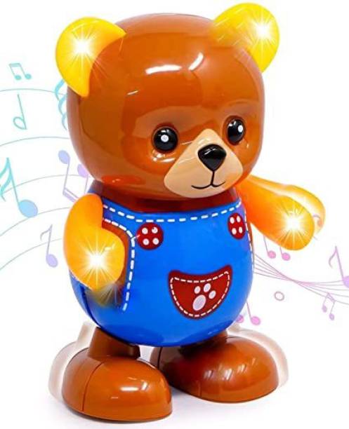 NIYAMAT Dance Bear Swinging Bear Light Music Dance Happy Bear Toy