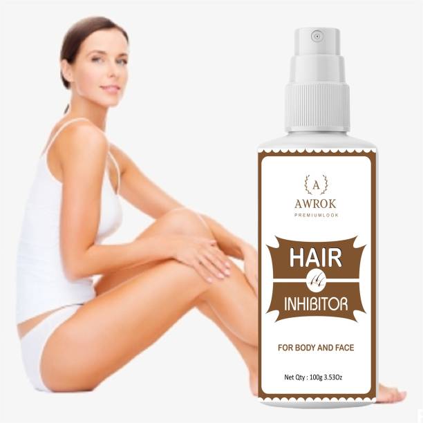 AWROK Natural Hair Inhibitor Permanent Hair Removal cream for Women Cream