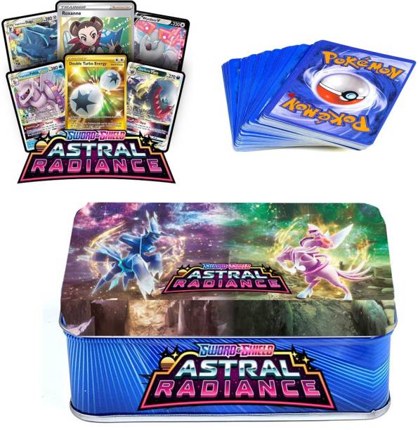 AncientKart Pokemon cards Astral Radiance Series V, VMax & VStar cards with tin