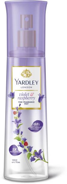 Yardley London Fine Fragrance Mist Violet & Raspberry Body Mist  -  For Women