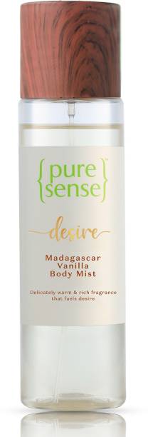 PureSense Desire Madagascar Vanilla Body Mist Long Lasting Fragrance Body Mist  -  For Men & Women