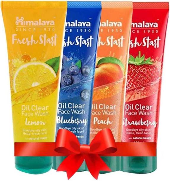 HIMALAYA FRUIT START OIL CLEAR FACE WASHES 50ML PACK OF 4 Face Wash