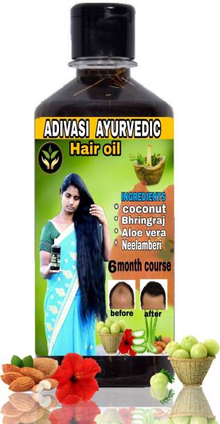 Ashwagandhayurvedic ADIVASI AYURVEDIC Hair oil 500 ML Hair Oil