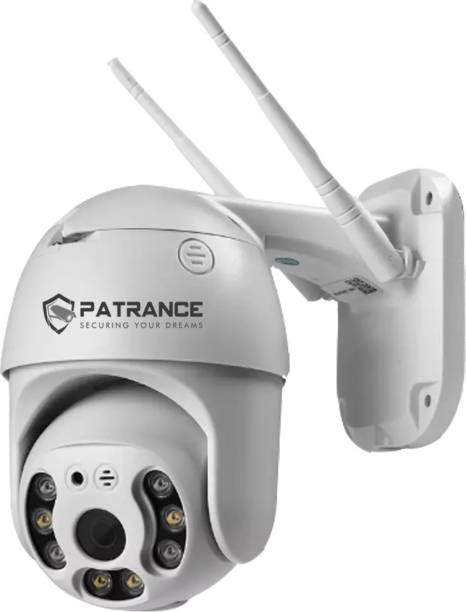 PATRANCE 360° Smart home office Wireless WiFi Outdoor PTZ CCTV Camera 1080p Color View Security Camera