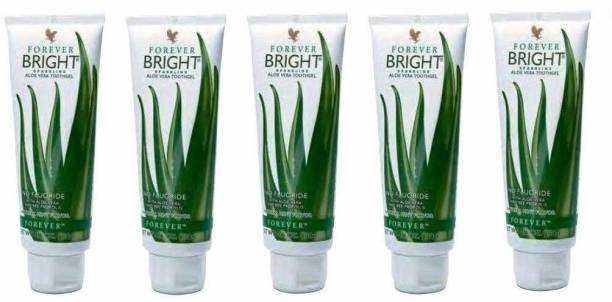 FOREVER Bright Aloe Vera Toothpaste (Pack of 5) Toothpaste