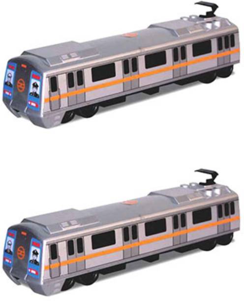centy Metro Train Mini Model Pull-Back Action Toys for ...