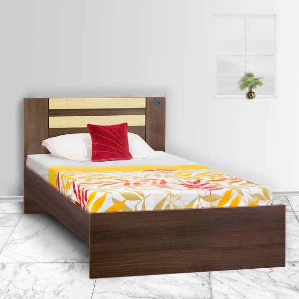 Delite Kom Woody Engineered Wood Single Bed