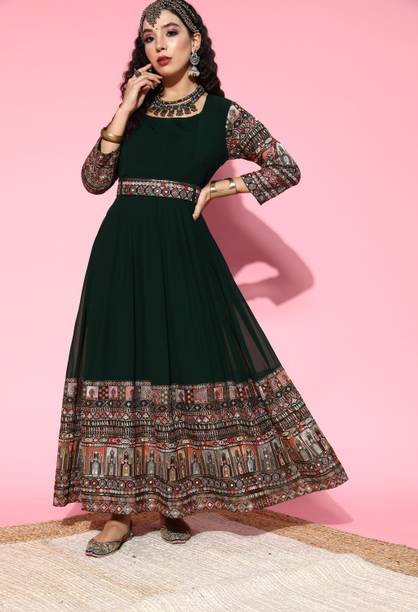 Sequin Gown - Buy Sequin Gown online at Best Prices in India | Flipkart.com
