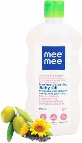 MeeMee Baby Oil With Fruit Extracts- 500 ml