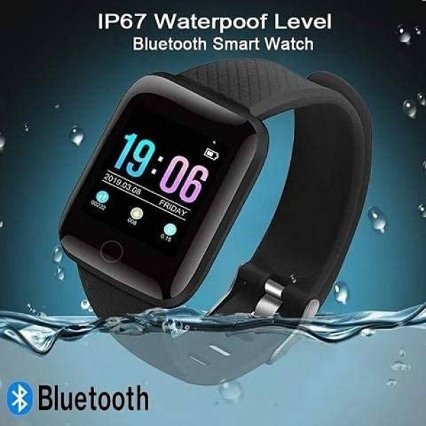 Wrapadore D-116 Bluetooth SmartWatch Band for Mens, Boys, Girls | Android & iOS Devices