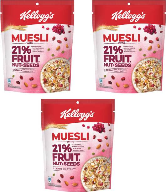Kellogg's Muesli with Fruit, Nuts and Seeds Pouch
