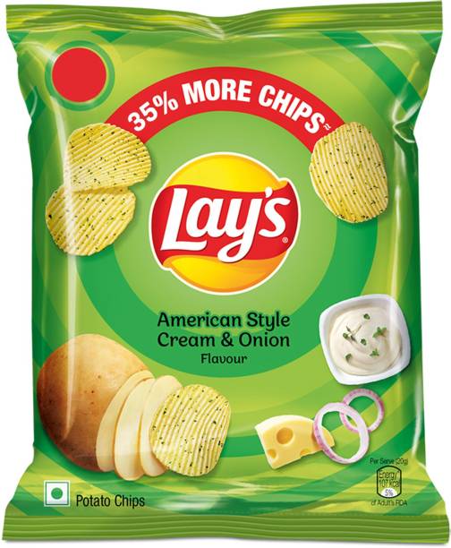 Lay's American Style Cream and Onion Flavour Chips