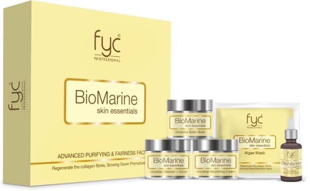 FYC PROFESSIONAL Biomarine Skin Essential Fairness Treatment Facial Kit,315gm