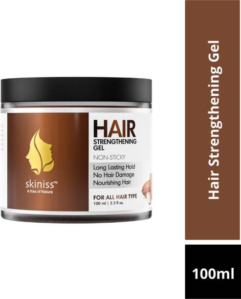 Skiniss Hair Strengthening Gel with Almond Alovera & Neem Extract-200ml Hair Gel