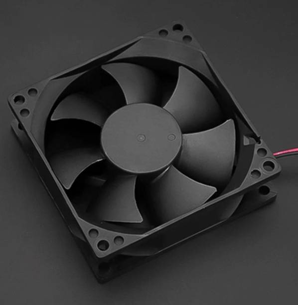 TechSupreme DC 12V Cooling Fan for DIY Incubator Cabinet Fan 3 Inch Cooler