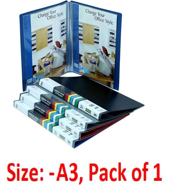 SVS A3 Size Presentation Display Book File Folder with ...