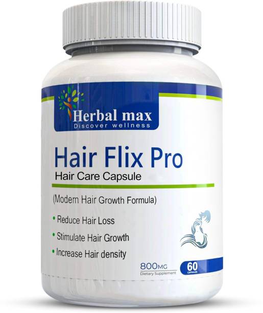 Herbal max Hair Care Capsules - 60 Veg Caps (Pack Of 1)
