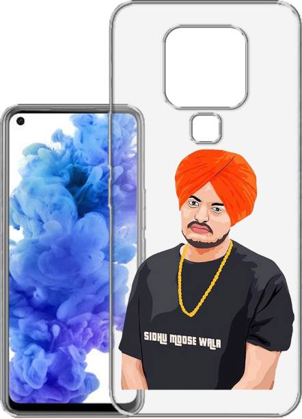 HANIRY Back Cover for Tecno Camon 16 / CE7 back cover / SIDHU MOOSE WALA VECTOR / Designer / PNG_12