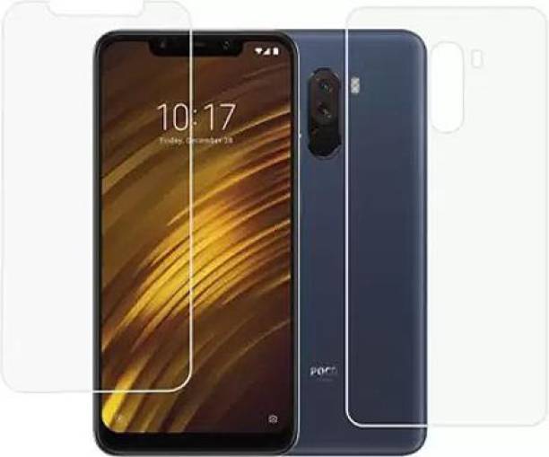 LYKNNIK Front and Back Screen Guard for POCO F1