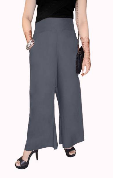 Curlis Relaxed Women Grey Trousers