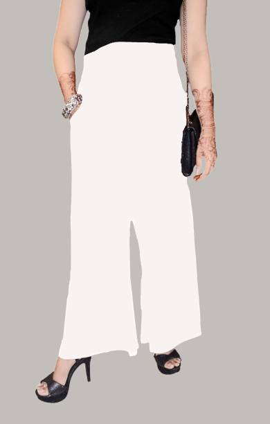 Curlis Relaxed Women White Trousers