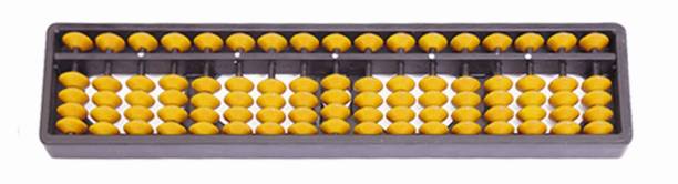 Abica Abacus math learning kit for kids 17 Rod Yellow(Pack of 1)
