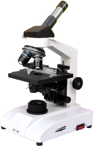 Ghetz SF 40m Series Monocular Compound Microscope, Achromatic objectives 4x10x&40x100x