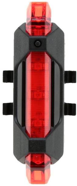 Dark Horse Imported Bicycle Rear Light 5 LED USB Rechargeable Waterproof LED Rear Break Light