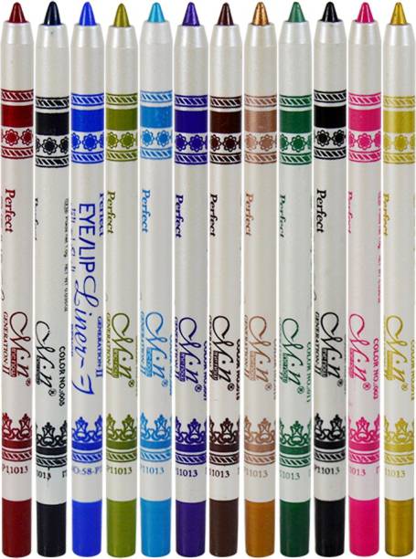 MN Perfect Eye/Lip Liner Pencil Pack of 12