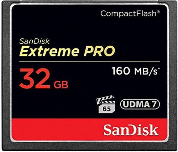 SanDisk Extreme PRO 32 GB Compact Flash Class 10 160 MB/s  Memory Card
