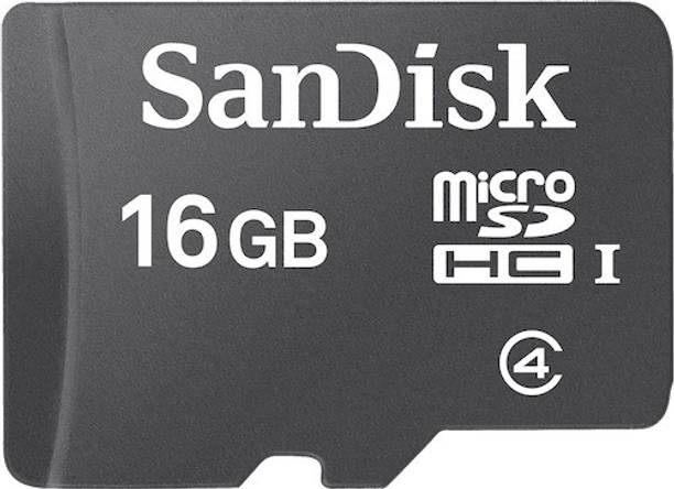 SanDisk Basic 16 GB MicroSDHC Class 4 20 MB/s  Memory Card