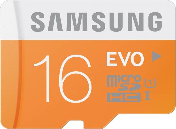 SAMSUNG Evo 16 GB MicroSDHC Class 10 48 MB/s  Memory Card