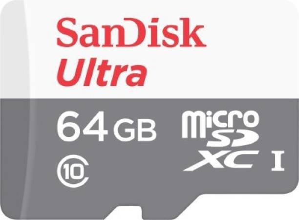 SanDisk Ultra 64 GB MicroSDXC Class 10 48 MB/s  Memory Card
