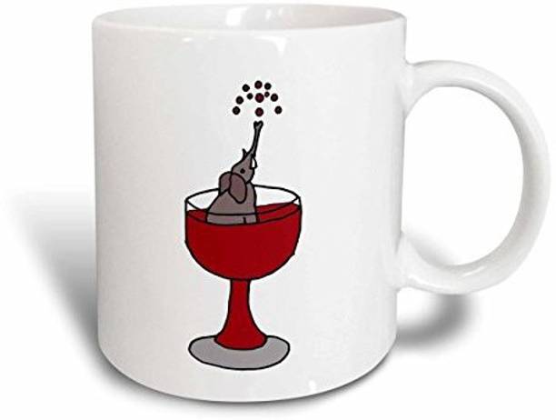 Online Ping India Mobiles Electronics Liances Rose Mug 200146 1 Funny Elephant In Red Wine Gl Ceramic 11 Ounce