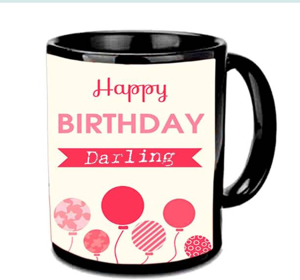 Online Ping India Mobiles Electronics Liances Raj Laxmi Balloons Design Hy B Day Black Ceramic Mug