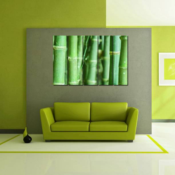 999 Store Bamboo Trees Digital Reprint 30 inch x 52 inch Painting