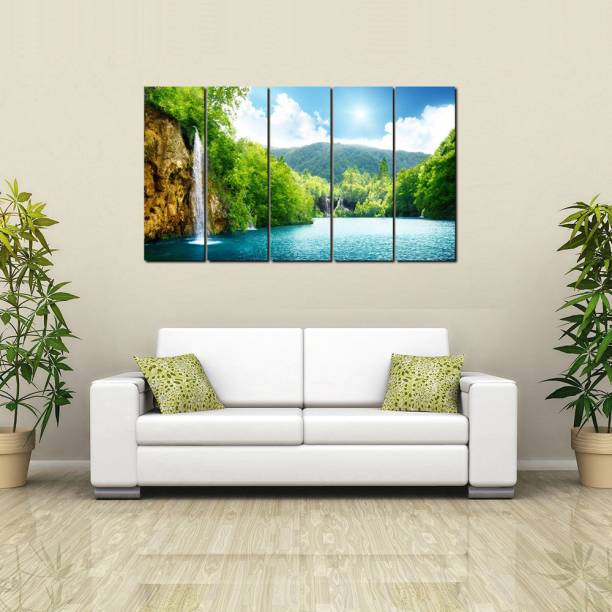 999 Store Forest Fountains Digital Reprint 30 inch x 52 inch Painting