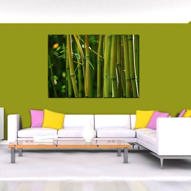 999 Store Bamboo Trees Digital Reprint 30 inch x 52 inch Painting
