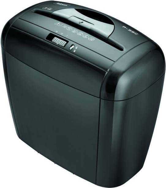 Paper Shredders Online At Best Prices In India Fellowes Cross Cut Office Paper Shredder