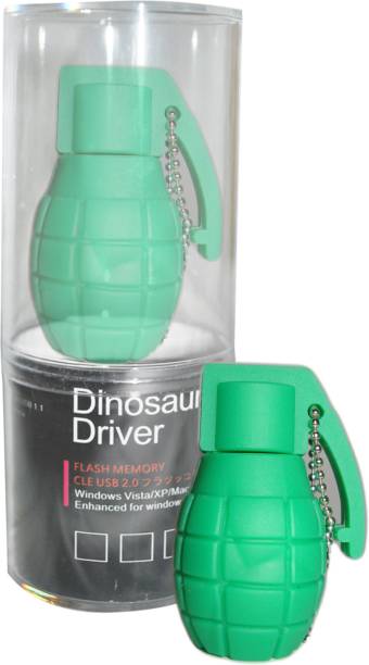 Dinosaur Drivers Green Atom Bomb 8 GB Pen Drive