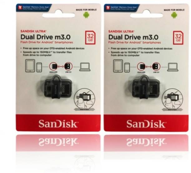 SanDisk ultra dual drive SDDD3-32GB-i35 32 GB OTG Drive