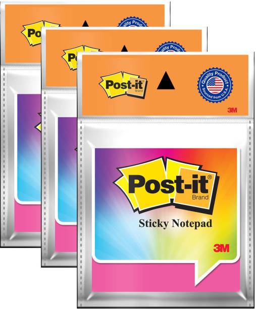 Post-It Magic Cubes 100 Sheets Pop-up, 3 Colors