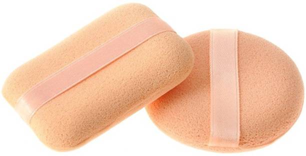 Out Of Box High Quality Premium Make up Cosmetic Foundation Powder Puff Sponge (Set of 2)