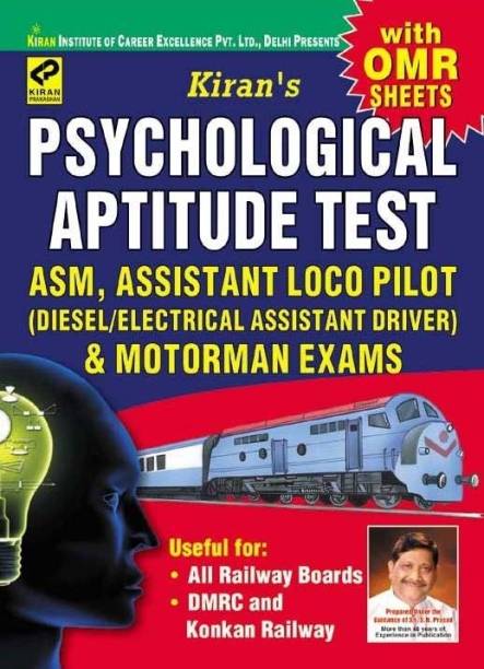 Psychological Aptitude Test for ASM, Assistant Loco Pilot and Motorman Exams: Diesel/Electrical Assistant Driver