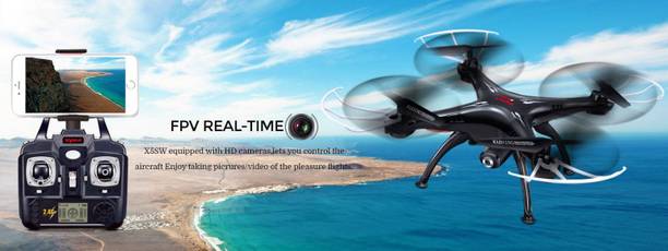 Gift World Syma X5SW WiFi Real Time FPV Camera Drone Quadcopter
