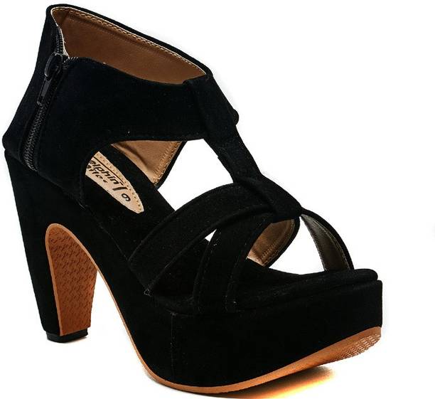 Dolphin Miles Women Black Heels Dolphin Miles Women Black Heels