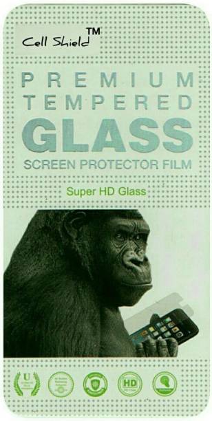 CELLSHIELD Tempered Glass Guard for Micromax Canvas Selfie Lens Q345
