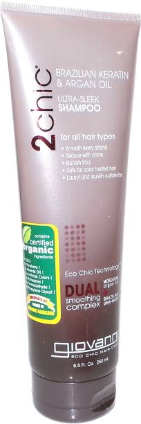 Giovanni 2chic Brazilian Keratin & Argan Oil Ultra-sleek Shampoo