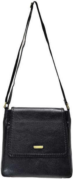 Moochies Handbags Clutches Online Moochies Women Casual Black Leatherette Sling Bag