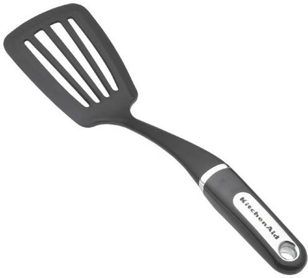 Kitchen Aid Tools At Best S Available On Flipkart Kitchen Aid Nylon Slotted Turner Black Spatula